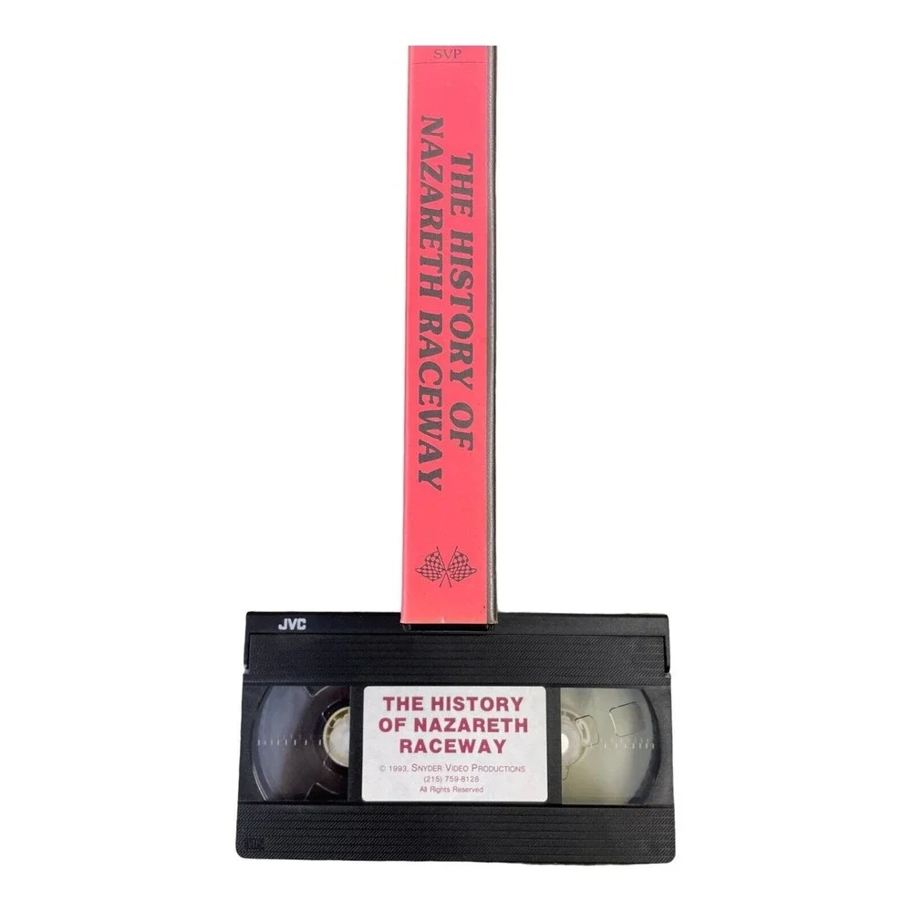 The History Of Nazareth Raceway Snyder Video Productions VHS 1993